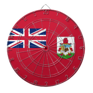 Cible De Fléchettes Drapeau des Bermudes (Bermudes) (Îles des Caraïbes