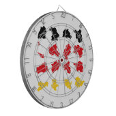 Cible De Fléchettes Drapeau des États allemands (Devant gauche)