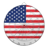 Cible De Fléchettes Drapeau Des États-Unis D'Amérique (Devant)