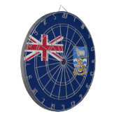 Cible De Fléchettes Drapeau des îles Falkland (Territoire britannique) (Devant gauche)