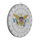 Cible De Fléchettes Drapeau des îles Vierges américaines (Devant gauche)