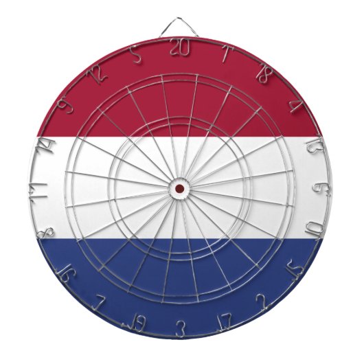 Cible De Fléchettes Drapeau des Pays-Bas (Devant)