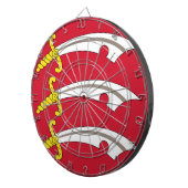 Cible De Fléchettes Drapeau d'Essex (comté du Royaume-Uni) (Devant droit)
