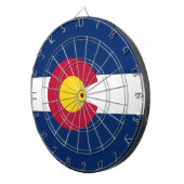 Cible De Fléchettes Drapeau d'Etat du Colorado (Devant droit)