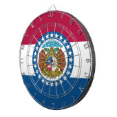 Cible De Fléchettes Drapeau d'État du Missouri (Devant droit)