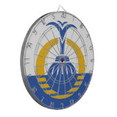 Cible De Fléchettes Drapeau d'Orlando, Floride. (Devant gauche)