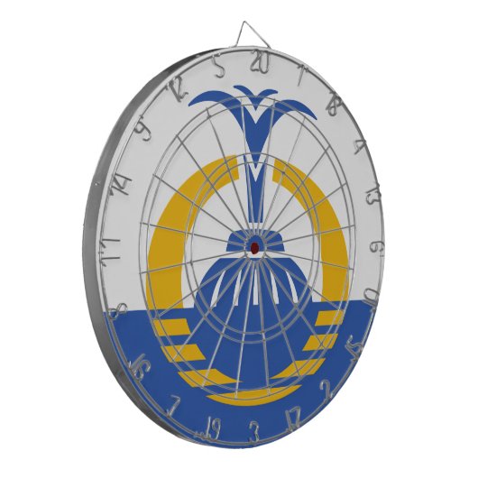 Cible De Fléchettes Drapeau d'Orlando, Floride. (Devant gauche)