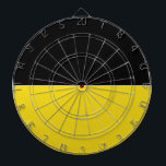 Cible De Fléchettes Drapeau du Bade-Wurtemberg (État allemand)<br><div class="desc">Ce dessin est orné du drapeau du Bade-Wurtemberg, Etat du sud-ouest de l'Allemagne, à l'est du Rhin, qui forme la frontière avec la France. Le Bade-Wurtemberg est une république parlementaire et un Etat fédéré en partie souverain qui a été formé en 1952 par la fusion des Etats de Württemberg-Baden, du...</div>