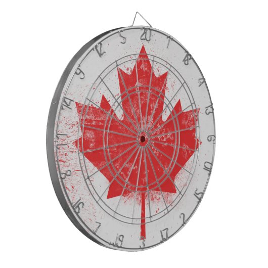 Cible De Fléchettes Drapeau du Canada (Devant gauche)