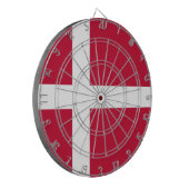 Cible De Fléchettes Drapeau du Danemark (Devant gauche)