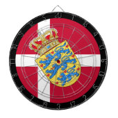 Cible De Fléchettes Drapeau du Danemark Tableau de bord & fléchettes d (Devant)