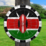Cible De Fléchettes Drapeau du Kenya & Drapeau du Kenya / plateau de j<br><div class="desc">Tableau noir : fléchettes du drapeau kényan et kényan,  jeux d'amusement en famille - amour mon pays,  jeux d'été,  vacances,  fête des pères,  fête d'anniversaire,  étudiants / fans de sports</div>