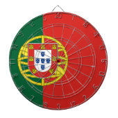 Cible De Fléchettes Drapeau du Portugal (Devant)