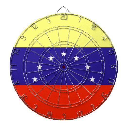 Cible De Fléchettes Drapeau du Venezuela (Devant)