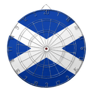 Cible De Fléchettes Drapeau écossais - Image de haute qualité