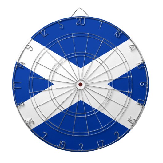 Cible De Fléchettes Drapeau écossais - Image de haute qualité (Devant)