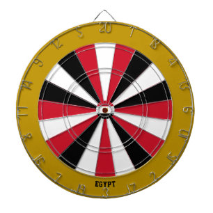 Cible De Fléchettes Drapeau égyptien Bullseye du Patriote