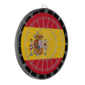 Cible De Fléchettes Drapeau Espagnol Tableau de bord & Espagne / Jeu (Devant gauche)