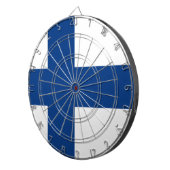 Cible De Fléchettes Drapeau Finlande (Devant droit)