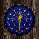 Cible De Fléchettes Drapeau Indiana Dartboard & Indiana / Jeux aux Eta<br><div class="desc">Dartboard : Indiana & Indiana flag fléchettes,  jeux de plaisir en famille - amour mon pays,  jeux d'été,  vacances,  fête des pères,  fête d'anniversaire,  étudiants / fans de sports</div>