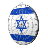 Cible De Fléchettes Drapeau Israël (Devant droit)