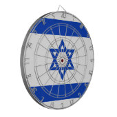 Cible De Fléchettes Drapeau Israël (Devant gauche)