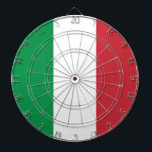 Cible De Fléchettes Drapeau Italie Tricolore<br><div class="desc">Drapeau de l'Italie tricolore: Il Tricolore 
Ce design présente le drapeau de l'Italie,  officiellement la République italienne "Repubblica Italiana"</div>