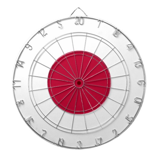 Cible De Fléchettes Drapeau japonais (Devant)