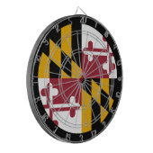 Cible De Fléchettes Drapeau Maryland Dartboard & Maryland /USA jeu boa (Devant gauche)