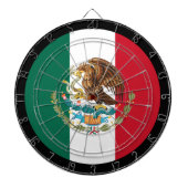 Cible De Fléchettes Drapeau mexicain Tableau de bord & fléchettes / je (Devant)
