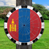 Cible De Fléchettes Drapeau mongol, tableau de jeu, Drapeau mongol