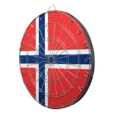 Cible De Fléchettes Drapeau norvégien (Norvège) (Devant droit)