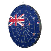 Cible De Fléchettes Drapeau Nouvelle-Zélande (Devant droit)