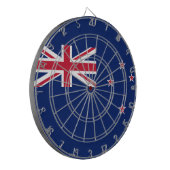 Cible De Fléchettes Drapeau Nouvelle-Zélande (Devant gauche)