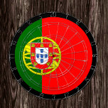Cible De Fléchettes Drapeau portugais Tableau de bord & Portugal / Jeu<br><div class="desc">Dartboard : Portugal & Portugais fléchettes de drapeau,  jeux de plaisir en famille - amour mon pays,  jeux d'été,  vacances,  fête des pères,  fête d'anniversaire,  étudiants / fans de sports</div>