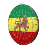 Cible De Fléchettes Drapeau rastafarien (Rastafarianisme) (Rasta) (Devant droit)