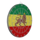 Cible De Fléchettes Drapeau rastafarien (Rastafarianisme) (Rasta) (Devant gauche)