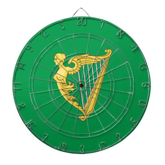 Cible De Fléchettes Drapeau républicain irlandais (Devant)