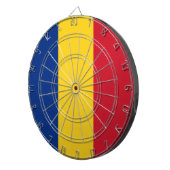 Cible De Fléchettes Drapeau roumain (Roumanie) (Devant droit)