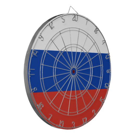 Cible De Fléchettes Drapeau russe (Devant gauche)