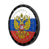 Cible De Fléchettes Drapeau russe Tableau de bord & Russie / Jeu (Devant droit)