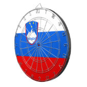 Cible De Fléchettes Drapeau Slovénie (Devant droit)