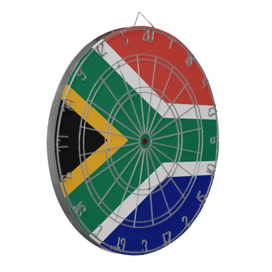 Cible De Fléchettes Drapeau sud-africain (Devant gauche)