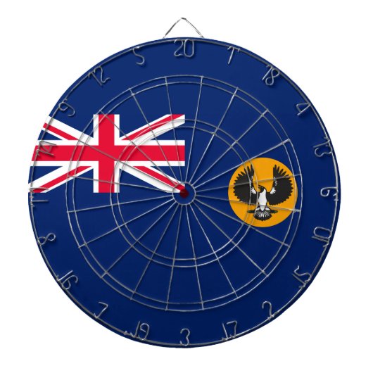 Cible De Fléchettes Drapeau sud-australien (État australien) (SA) (Devant)