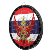 Cible De Fléchettes Drapeau thaïlandais Dartboard & Thaïlande / platea (Devant droit)