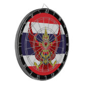 Cible De Fléchettes Drapeau thaïlandais Dartboard & Thaïlande / platea (Devant gauche)