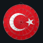 Cible De Fléchettes Drapeau turc<br><div class="desc">Cible de flechettes du drapeau turc</div>