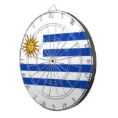 Cible De Fléchettes Drapeau uruguayen (Uruguay) (Devant droit)