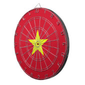 Cible De Fléchettes Drapeau Vietnam (Devant droit)