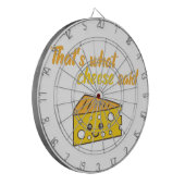 Cible De Fléchettes Drôle, c'est ce que le fromage a dit (Devant gauche)